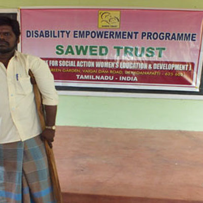 SAWED beneficiary Disabled People