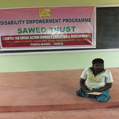 SAWED beneficiary Disabled People